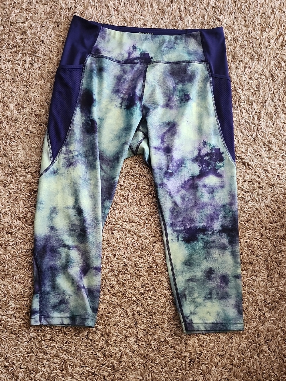 tek gear Tie-Dye Capri Leggings
